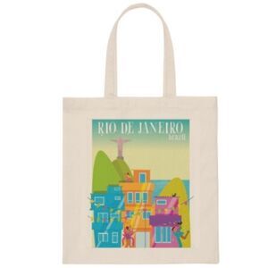 Colorful Rio de Janeiro Brazil Tote